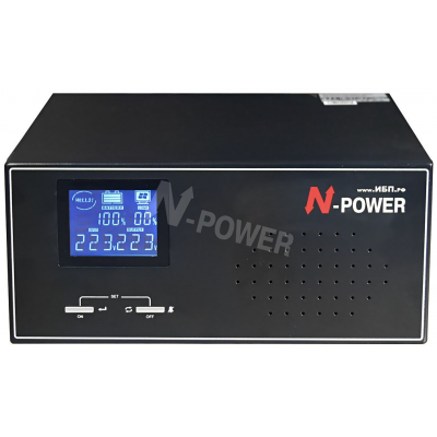 Источник бесперебойного питания N-Power Home-Vision 1000W-12V Источник бесперебойного питания N-Power Home-Vision 1000W-12V